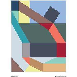 Paper Collective Collage Three plakat 50x70 cm