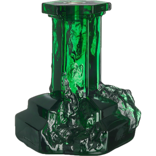 Rocky Baroque lysestage 175 mm, emerald green