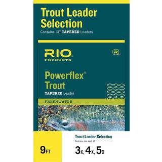 Rio Powerflex Plus 12 Ft Forfang 2 stk 1X 0,25mm