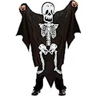 CIAO Skeleton Ghost kostume - SORT