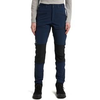 Haglöfs Women's Rugged Slim Pant Tarn Blue/True Black, 40 Regular
