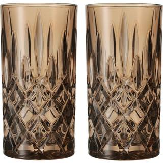 Nachtmann Noblesse Longdrink glas 39,5 cl 2-pak Tobacco