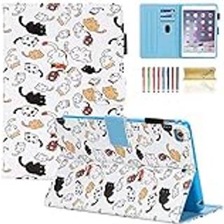 DTECK-sag til iPad Mini 4 Case/iPad Mini 5 2019 (5. generation 7,9 tommer) Slim Premium Leather Smart Folio Stand Case med blyant Holder Auto Sle