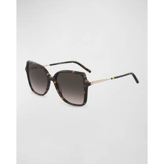 Carolina Herrera Kvinde HER 0179/S 2IK/HA Solbriller Acetat Havana Brun Sommerfugl Skygge