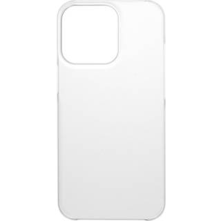 iPhone 13 Pro Max Hård Plastik Bagside Cover - Mat Gennemsigtig