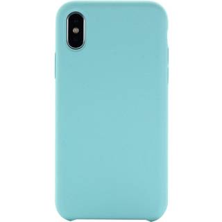 iPhone X / XS Soft Silicone Cover - Cyan Vol. 2