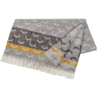 Scandi Living Arrow uldplaid Mustard