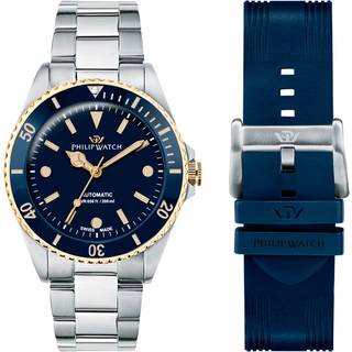 Philip Watch Caribe Diving R8223597031 - Herre - 42 mm - Analog - Automatisk - Safirglas