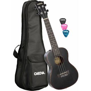 Cascha HH 2300L Black Koncert Ukulele