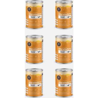 Monster Adult Single Protein - Vådfoder med Duck 6 stk