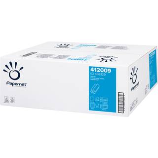 BulkySoft Håndklædeark Z-fold 2-lag Hvid Premium 21,5 x 24/8 cm 2400 ark (83467)