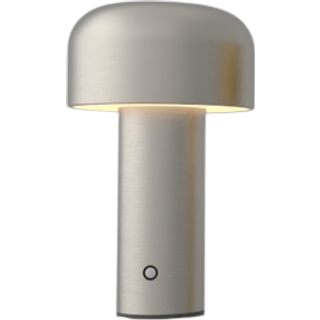 LEDlife Mushroom bordlampe - Sølv, genopladelig, touch dæmpbar, IP20 - Dæmpbar : Dæmpbar, Kulør : Varm