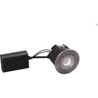 Indbygningsspot Opti - 930 - 350L - Rund - Børstet Stål
