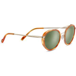 Serengeti Geary Light Gold/Orange Turtoise Acetate/Mineral Polarized Livsstil briller
