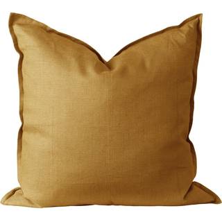 Scandi Living Calm pudebetræk hør 50x50 cm Mustard