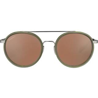 Serengeti Geary Polarized SS526005 52 Solbriller Mænd Grøn - Shiny Gunmetal Shiny Dark Green - 52mm
