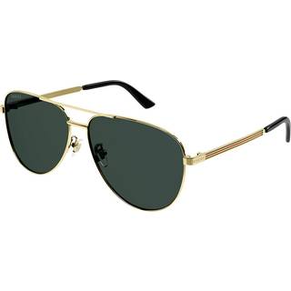 Gucci GG1233SA Asian Fit 002 63 Solbriller Mænd Guld - Gold - 63mm