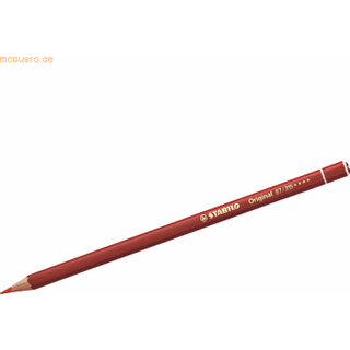 Stabilo Original 87-315 farveblyant 2,5mm Permanent Dybrød (12stk)