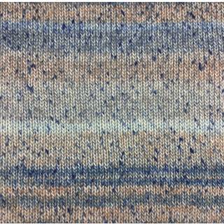 Rigmor - By Permin Farve 514 Blå/Beige - UDGÅR -30%