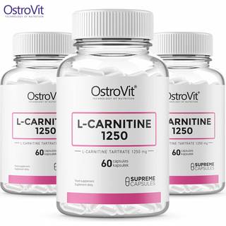Ostrovit - L-Carnitine Supreme Kapsler 1250 mg (60 kapsler)