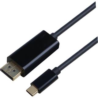 Eletra USB-C - DisplayPort 1.2 2M-kabel, sort ➞ På lager - klar til levering og afhentning