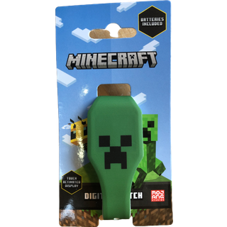 Minecraft armbåndsur - Bee, Ender, Creeper, Pig Grøn - Creeper