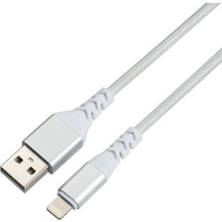 Dacota Platinum USB-Lightning-kabel 2 M, hvid ➞ På lager - klar til levering og afhentning