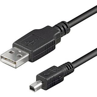 USB 2.0 kabel (USB A Mini B/4p) | 1,8 meter | PRIS-MATCH