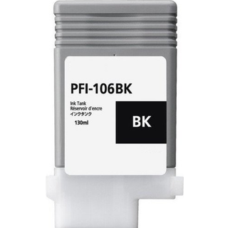 Kompatibel blækpatron Canon PFI-106 - 6621B001 sort 130 ml