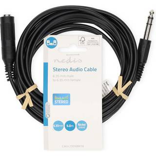 Nedis CAGL23050BK50 audio cable