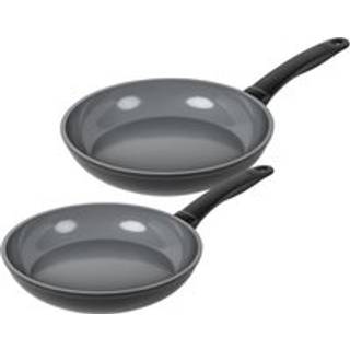 Kuhn Rikon Easy Ceramic Stegepandesæt - 24cm, 28cm