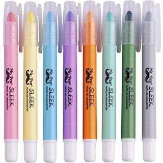 Mr. Penbible Highlighters Pastel Gel 8 Pack Assorted Colour