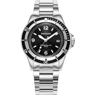 Faucon Diver F10027 - Herre - 42 mm - Analog - Quartz - Safirbelagt Mineralglas