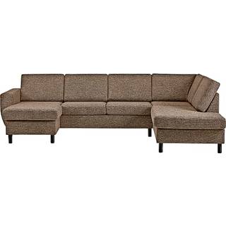 Rom Nordic venstrevendt u-sofa - taupe