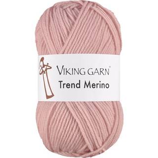 Viking Trend Merino 462 Pudderrosa Indhold: 100% Ekstrafin merinould Vægt/længde: 50 gram = ca. 125 meter Anbefalede pinde: 4.5 mm Strikkefasthed: 10 cm = 20 m Vask: Kan vaskes på skånsom maskinvask / Maks. 30ºC / Tørres fladt.