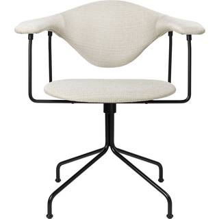 GUBI Masculo Kontorstol Polstret I Eero Special FR 106 Med Base I Sort Semi Mat