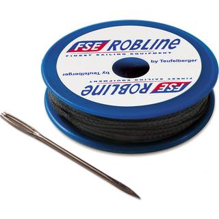 Robline Vokset taklegarn med nål 0,8mm Hvid