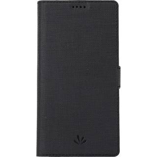 Motorola Moto G Pro VILI DMX Læder Cover m. Kortholder & Riflet Tekstur Sort