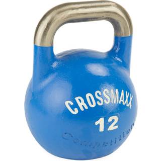 Crossmaxx Competition Kettlebell, 12 kg. Fremstillet i støbejern - yderst holdbar. Brug til funktionel træning, som crossfit udstyr og derhjemme