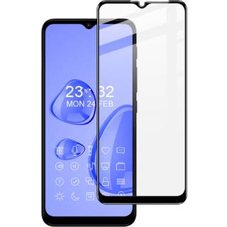 Motorola Moto E7 Power / E7i Power Hærdet Beskyttelsesglas - Case Friendly  - Sort kant