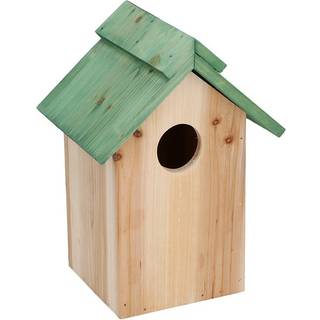 Vandtæt fuglehus med oplukkeligt tag 24 cm - sikkert hvilested for småfugle