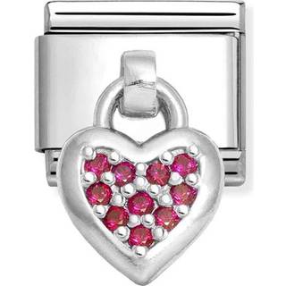 Nomination Red Heart Dangle Charm