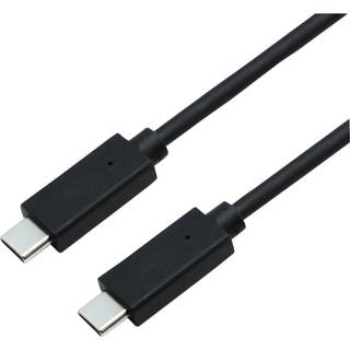 Eletra USB-C 2.0 M 2M-kabel, sort ➞ På lager - klar til levering