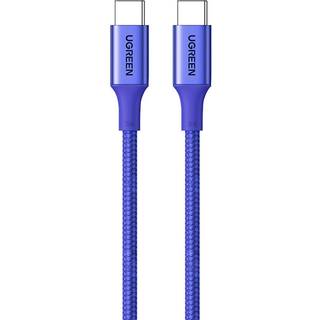 Ugreen hårdført USB-C opladningskabel - 1m - 100W PD - Blå