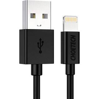 USB til Lightning-kabel - Sort, 1,2m, Choetech IP0026