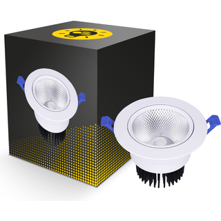 LED downlight Runde Vipbar 12W 960lm 60D - 930 varm hvid | 110mm - Udsnit 90mm - UGR <19