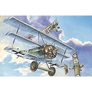 Roden Fokker F.I German Tripleane Fighter Airplane Model Kit