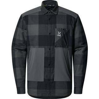 Haglöfs Men's Insulated Timmer Shirt True Black/Magnetite, M