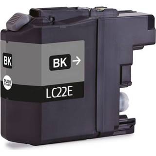 Kompatibel blækpatron Brother LC 22E sort 48 ml