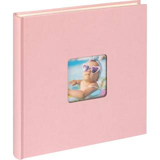 Fun Babyalbum Rosa - 26x25 cm (40 Hvide sider/20 blade)